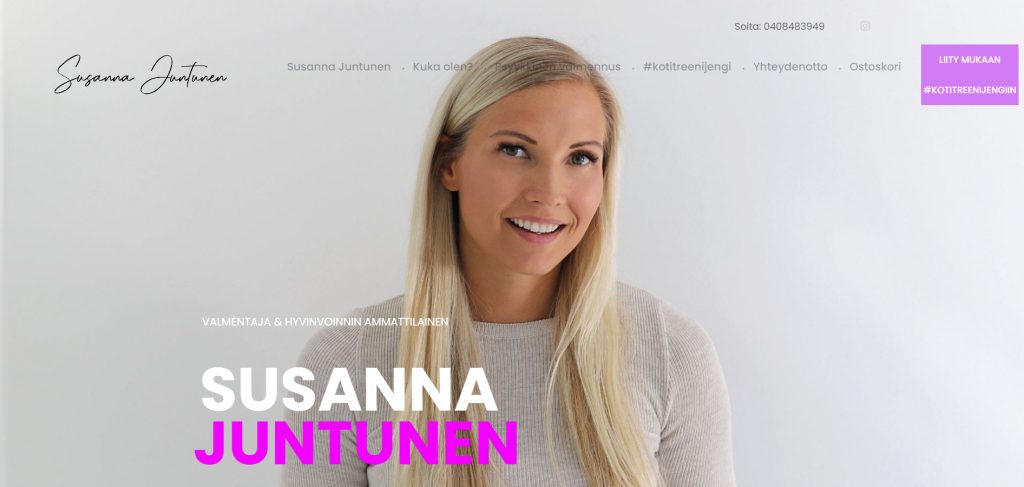 susanna juntunen blogi valmennukset